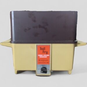 Hamilton Beach Deep Fryer Cooker Model 2222 Vintage Scovill Original Box MCM